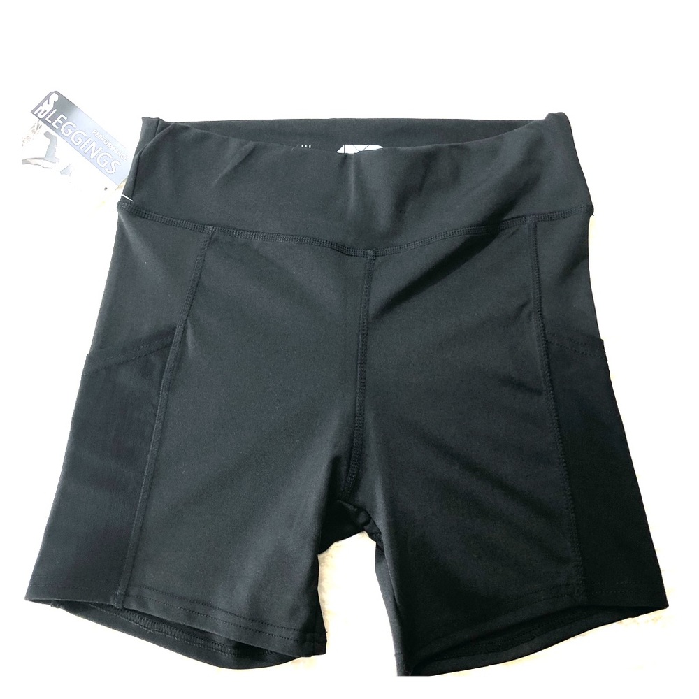 s2 sportswear leggings black shorts Size Large